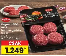 Spar Regnum BBQ mini hamburgerhús ajánlat