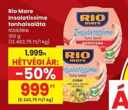 Spar RIO MARE Insalatissime tonhalsaláta ajánlat