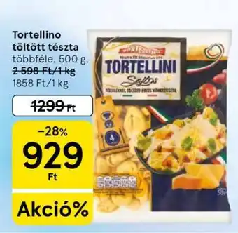 Tesco Tortellino töltött tészta ajánlat