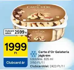 Tesco Carte d'Or Gelateria jégkrém ajánlat