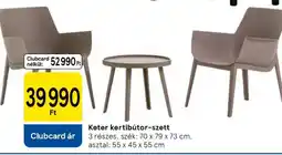 Tesco Keter kerti bútor-szett ajánlat