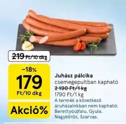 Tesco Juhász pálcika ajánlat
