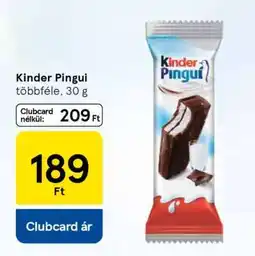 Tesco KINDER Pingui ajánlat