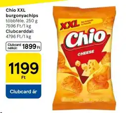 Tesco Chio XXL burgonyachips ajánlat