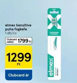 Tesco elmex Sensitive puha fogkefe ajánlat