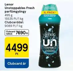 Tesco Lenor Unstoppables Fresh parfümgyöngy ajánlat