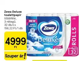 Tesco Zewa Deluxe toalettpapír ajánlat