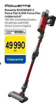 Tesco Rowenta RH2099WO X Force Flex 9.60X Force Flex rúdporszívó ajánlat