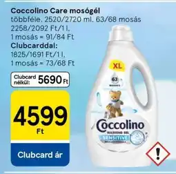 Tesco COCCOLINO CARE Mosógél ajánlat
