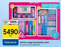 Tesco Barbie mega kozmetikai szett ajánlat