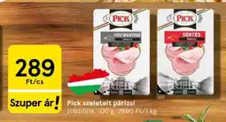 Tesco Pick szeletelt párizsi ajánlat