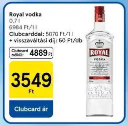 Tesco ROYAL Vodka ajánlat