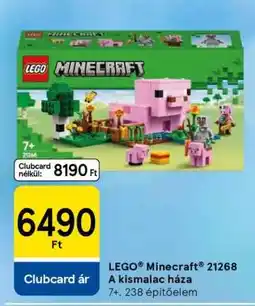 Tesco LEGO Minecraft 21268 A kismalac háza ajánlat