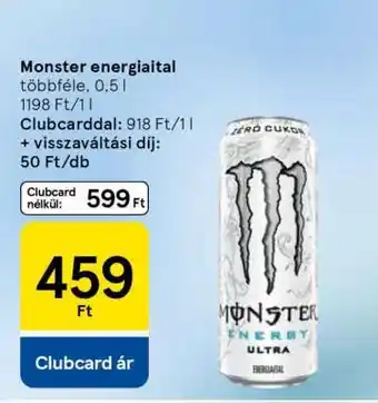 Tesco MONSTER Energiaital ajánlat