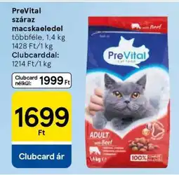 Tesco PREVITAL Száraz macskaeledel ajánlat