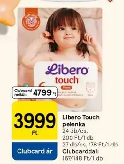Tesco Libero Touch pelenka ajánlat