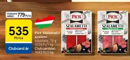Tesco Pick Szalametti szalámi ajánlat