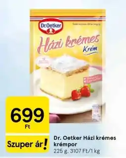 Tesco Dr. Oetker házi krémes krémpor ajánlat