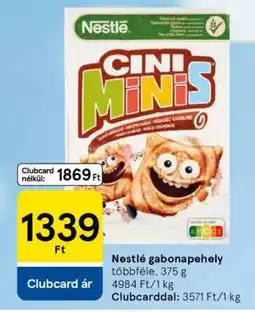 Tesco NESTLÉ Gabonapehely ajánlat