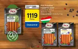 Tesco Pick Pickolino roppanós virsli ajánlat