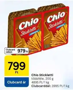 Tesco Chio Stickletti ajánlat