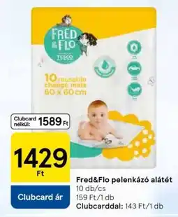 Tesco Fred & Flo pelenkázó-alátét ajánlat
