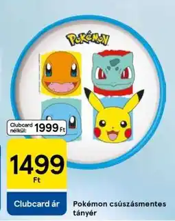 Tesco Pokémon csúszásmentes tányér ajánlat
