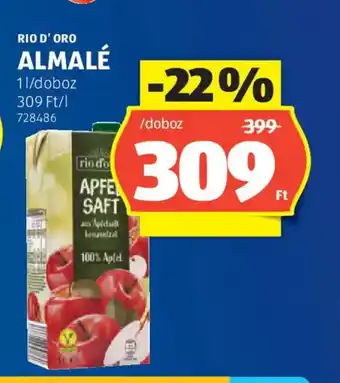 ALDI RIO D'ORO ALMALÉ ajánlat