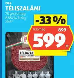 ALDI PICK TÉLISZALÁMI ajánlat