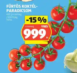 ALDI FÜRTÖS KOKTÉL- PARADICSOM ajánlat