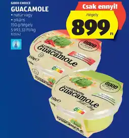 ALDI GOOD CHOICE GUACAMOLE ajánlat
