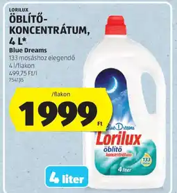 ALDI LORILUX ÖBLÍTŐ- KONCENTRÁTUM ajánlat