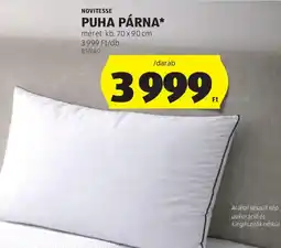 ALDI NOVITESSE PUHA PÁRNA ajánlat