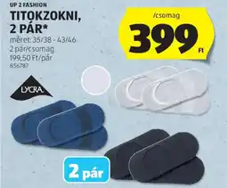 ALDI UP 2 FASHION TITOKZOKNI ajánlat