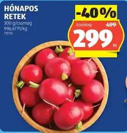 ALDI HÓNAPOS RETEK ajánlat