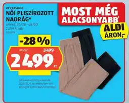 ALDI Női Pliszírozott Nadrág ajánlat