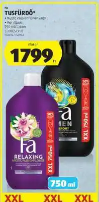 ALDI Fa tusfürdő ajánlat