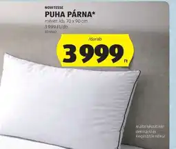 ALDI NOVITESSE PUHA PÁRNA ajánlat