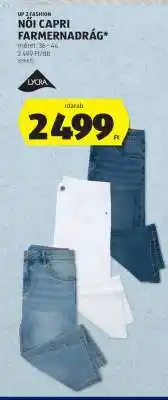 ALDI NŐI CAPRI FARMERNADRÁG ajánlat