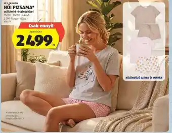 ALDI Női pizsama ajánlat