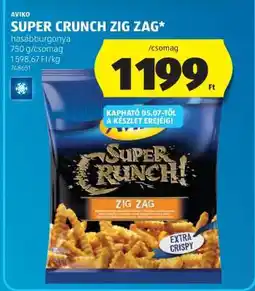 ALDI SUPER CRUNCH ZIG ZAG ajánlat