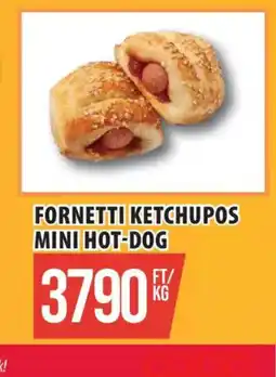 Coop FORNETTI KETCHUPOS MINI HOT-DOG ajánlat