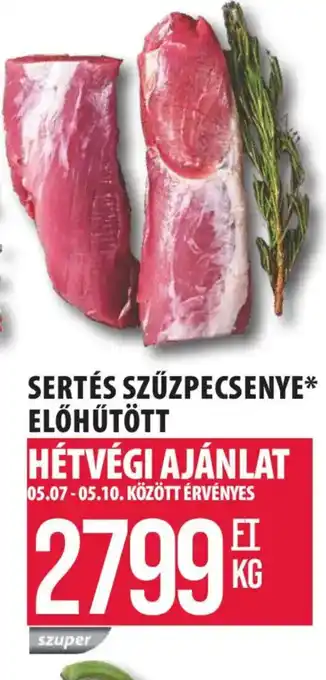 SERTÉS SZŰZPECSENYE