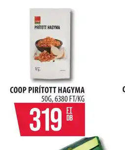 Coop COOP PIRÍTOTT HAGYMA ajánlat