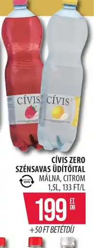Coop CÍVIS ZERO SZÉNSAVAS ÜDÍTŐITAL ajánlat