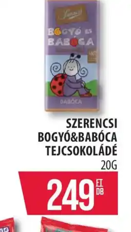 Coop SZERENCSI BOGY&BABCA TEJCSOKOLÁDÉ ajánlat