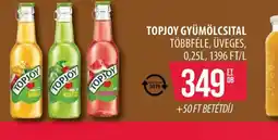 Coop TOPJOY GYÜMÖLCSITAL ajánlat