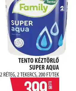 Coop TENTO KÉZTÖRLŐ SUPER AQUA ajánlat