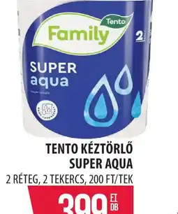 Coop TENTO KÉZTÖRLŐ SUPER AQUA ajánlat