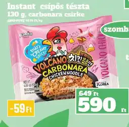 Family Diszkont PALDO Instant csípős tészta ajánlat